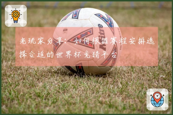 老玩家分享：如何根据赛程安排选择合适的世界杯竞猜平台